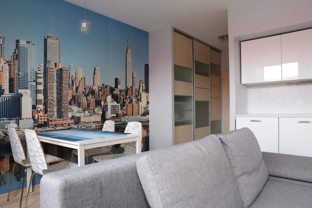 Apartamento estudio de 35 m² en Poznán Centro Ciudad, con 1 baño privado. Exterior foto